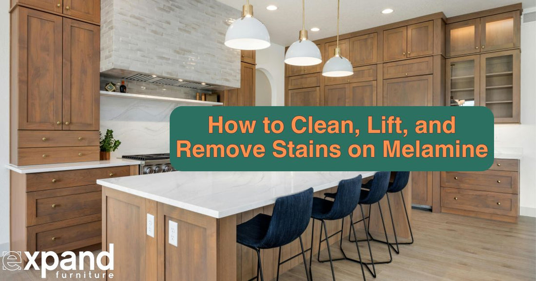 How to Clean, Lift, and Remove Stains on Melamine