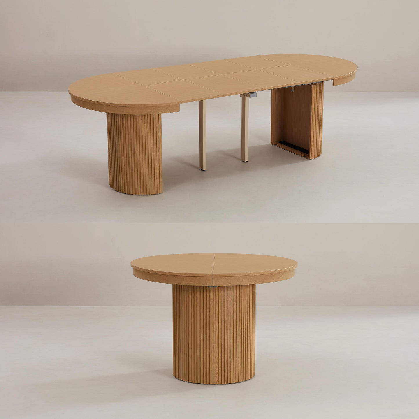 The Corinthian - Round Extending Dining Table