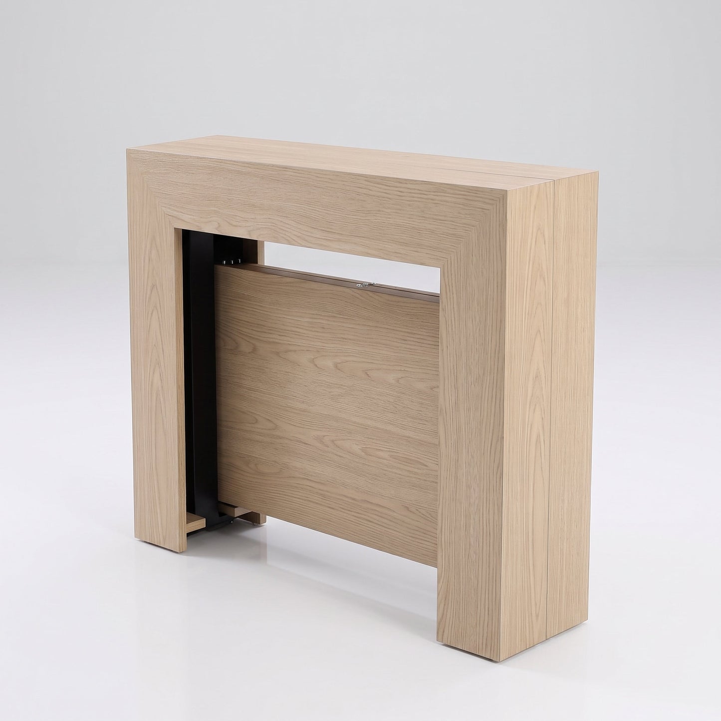 Expanda thin extending table seats 6 | champagne ash