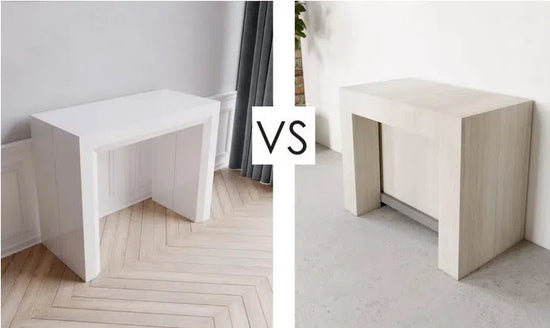 Buyers Guide to Console Transforming Tables: Self Contained vs Separate Storage Extensions