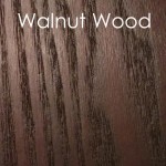 Walnut Wood Panel Folding Chairs