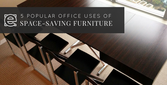 5 Popular office uses of space-saving furniture