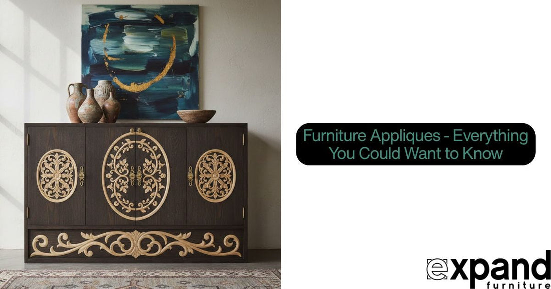 furniture appliques. what they are and how they're used.