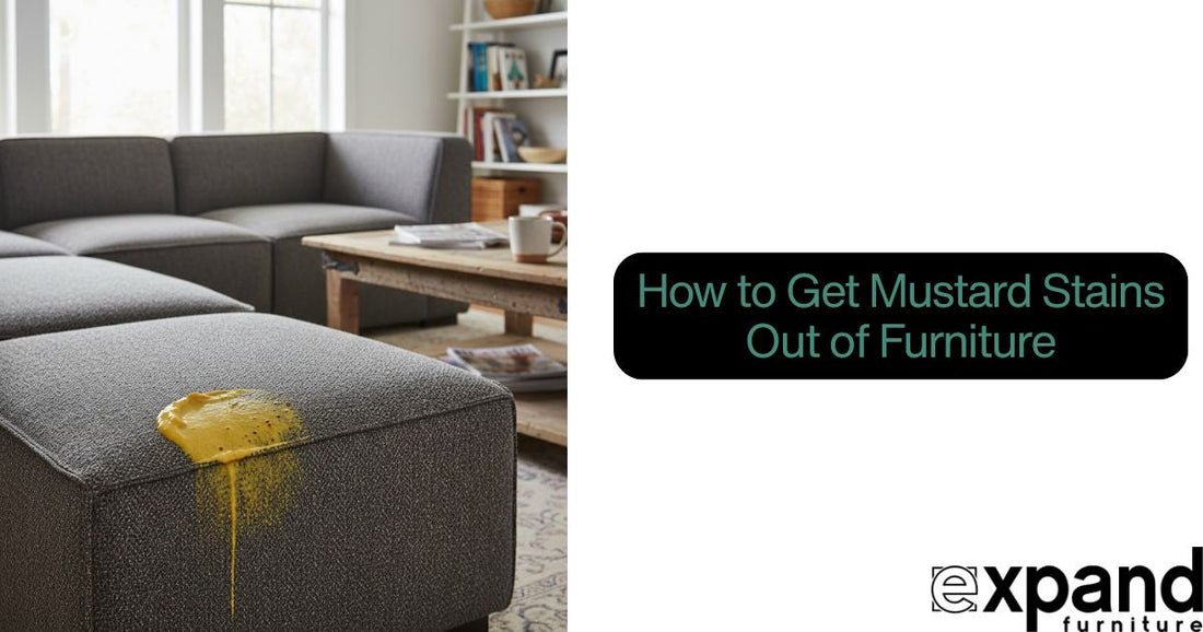 How to Get Mustard Stains Out of Furniture