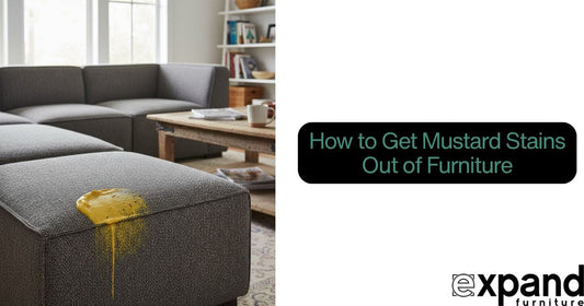 How to Get Mustard Stains Out of Furniture