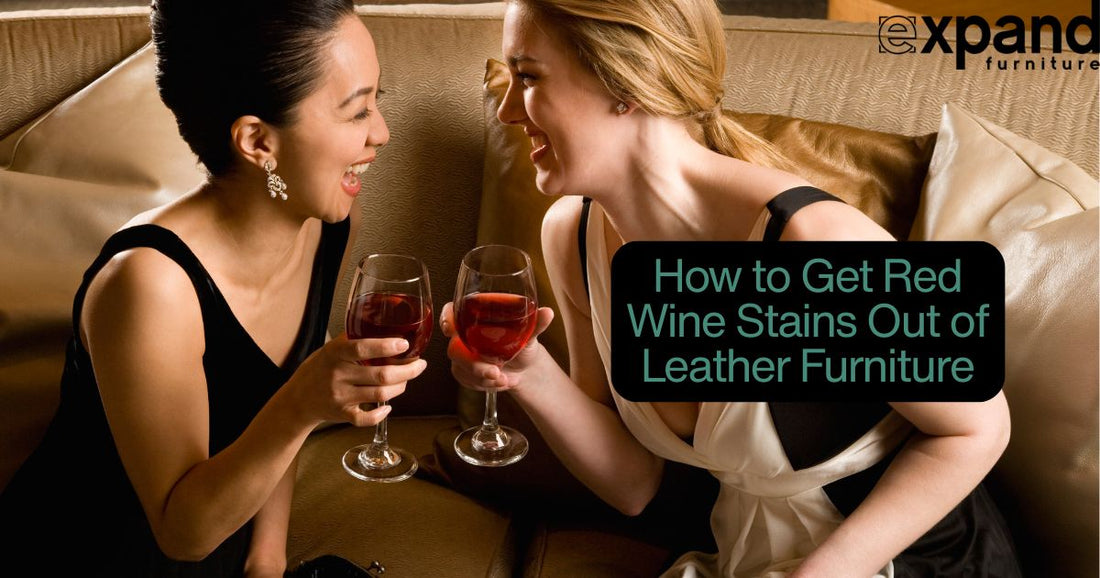 How to Get Red Wine Stains Out of Leather Furniture