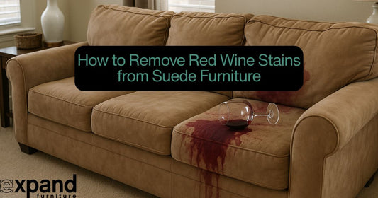 How to Remove Red Wine Stains from Suede Furniture