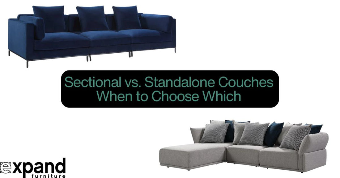 Sectional vs. Standalone Couches and When to Choose Which