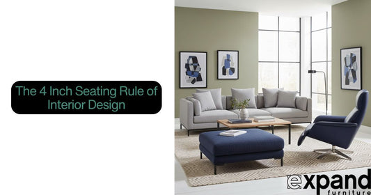 The 4 Inch Seating Rule of Interior Design