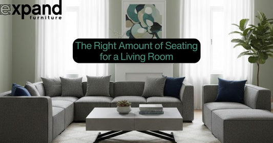 The Right Amount of Seating for a Living Room