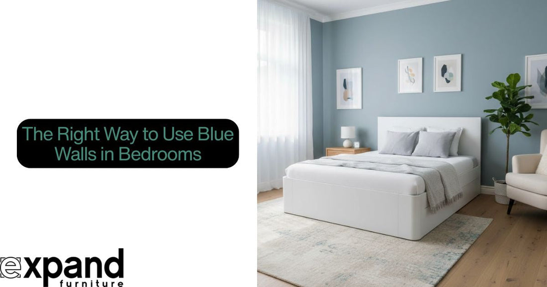 The Right Way to Use Blue Walls in Bedrooms