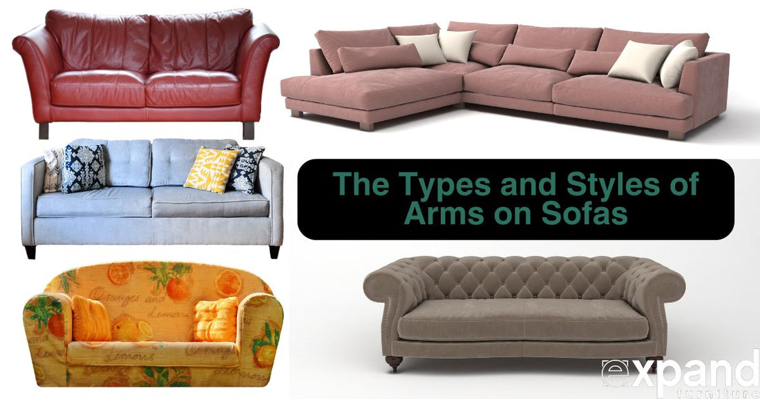 The Types and Styles of Arms on Sofas