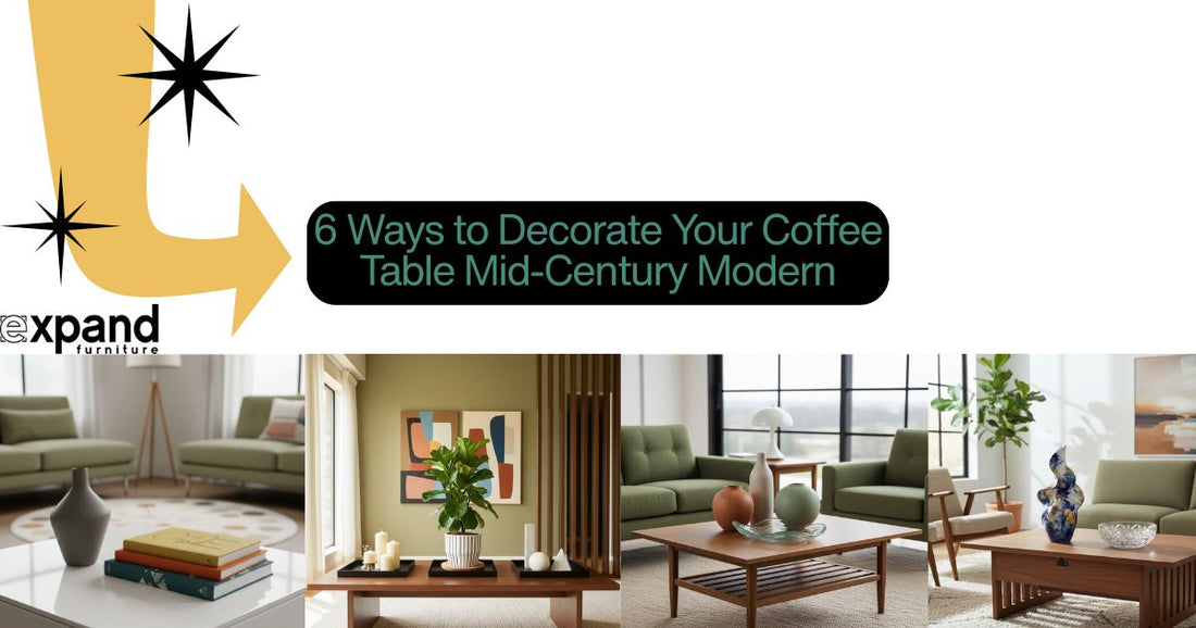 Ways to Decorate Your Coffee Table Mid-Century Modern