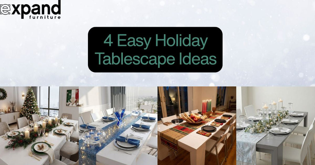 easy to do holiday tablescapes and ideas for 2025