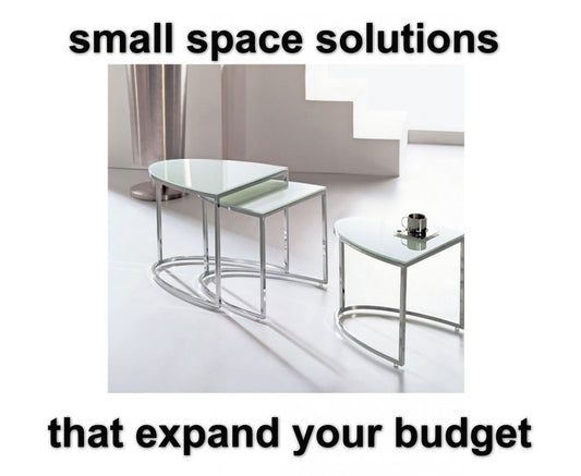 Small Space Solutions that Won’t Break the Bank