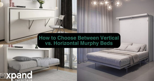 how to choose between horizontal and vertical murphy beds