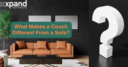 what makes a couch different from a sofa