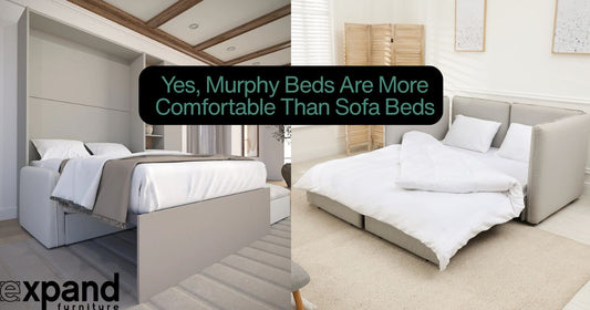 why murphy beds are more comfortable than sleeper sofas