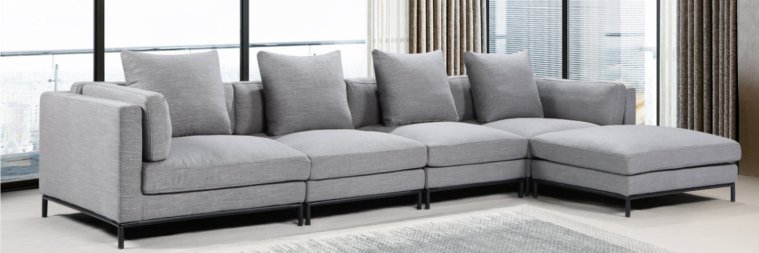 Each sectional couch and modular sofa at Expand is designed in-house to have a future-proof style and be built to last. It&#039;s function, comfort, and style.