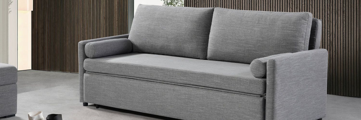 View our selection of modern, compact folding sofa beds. Expand Furniture provides a large variety of space-saving sofas &amp; furniture products.