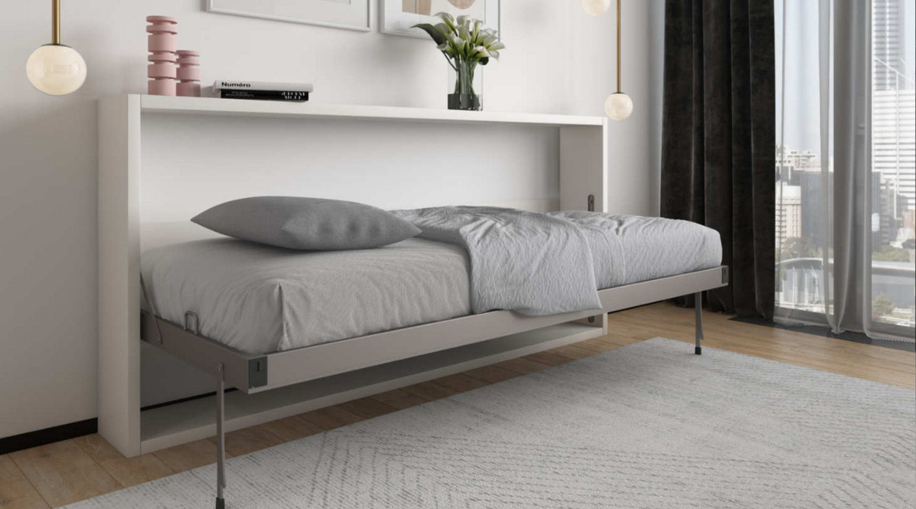 Murphy Wall Beds With Desks, Shelves, Rotating & More. – Expand Furniture