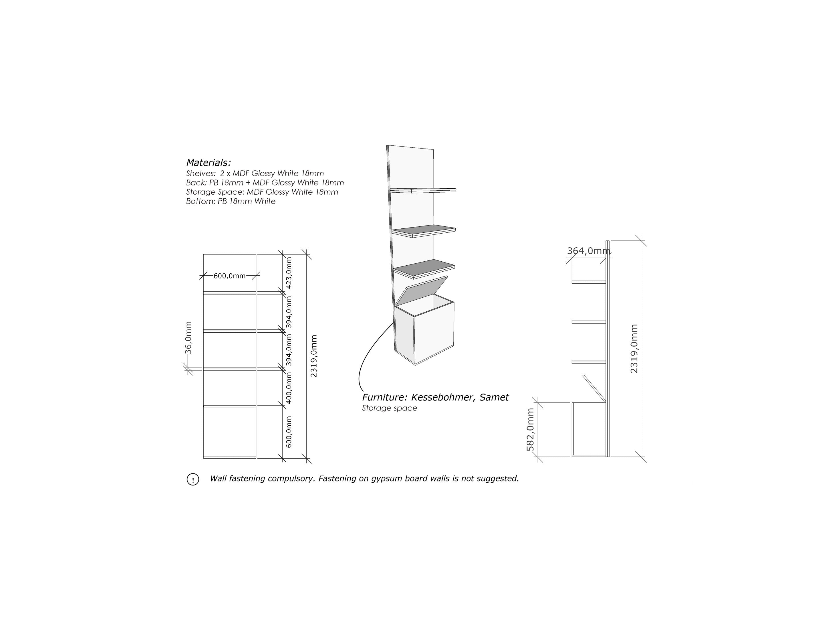 Shelves By Expand Furniture | Storage & Wall Shelving Systems