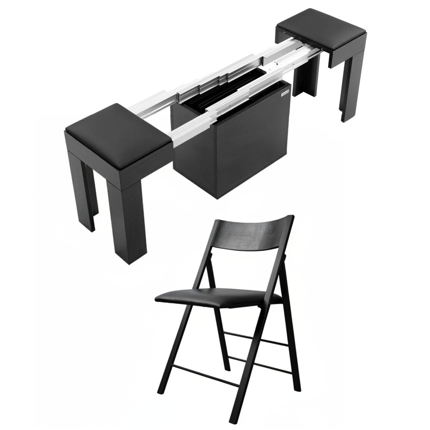 Bench and Chair Bundle: 4x Nano + 1x Scatola M