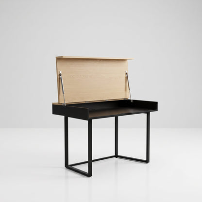 Archive fold office to table opened to show space | Champagne Ash