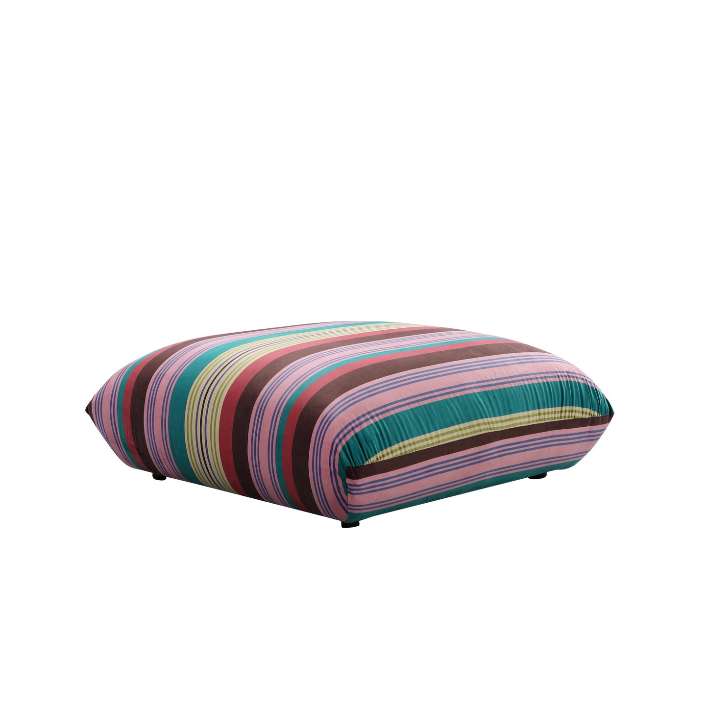 Basso colorful striped ottoman designer bubble sofa module