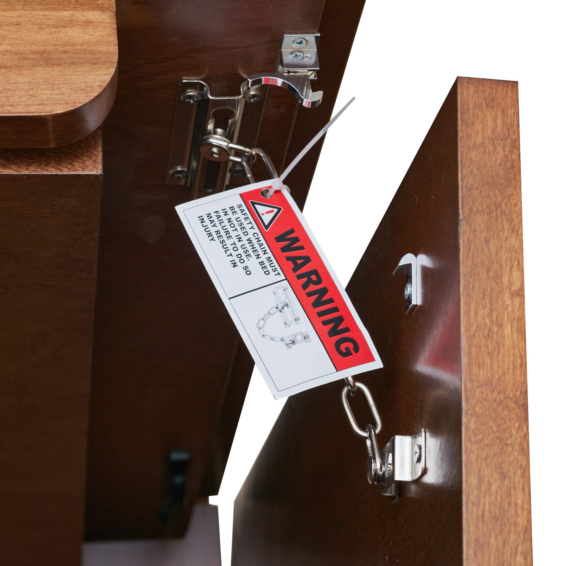 Cabinet murphy chest bed safety lock