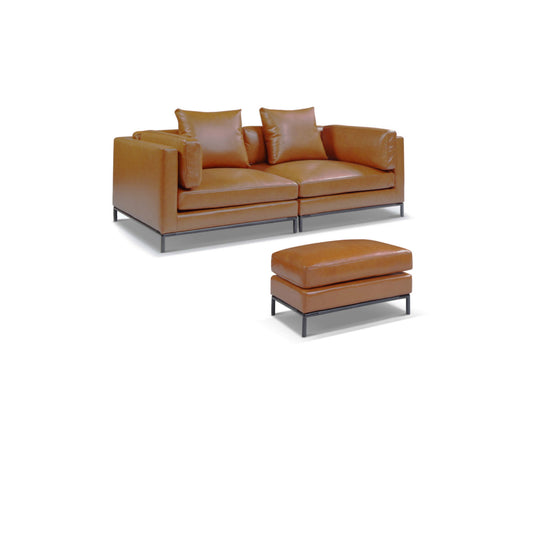 Canada-Leather-migliore-2-seat-and-mini-ottoman