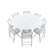 Compass - Round Expandable Table – Expand Furniture
