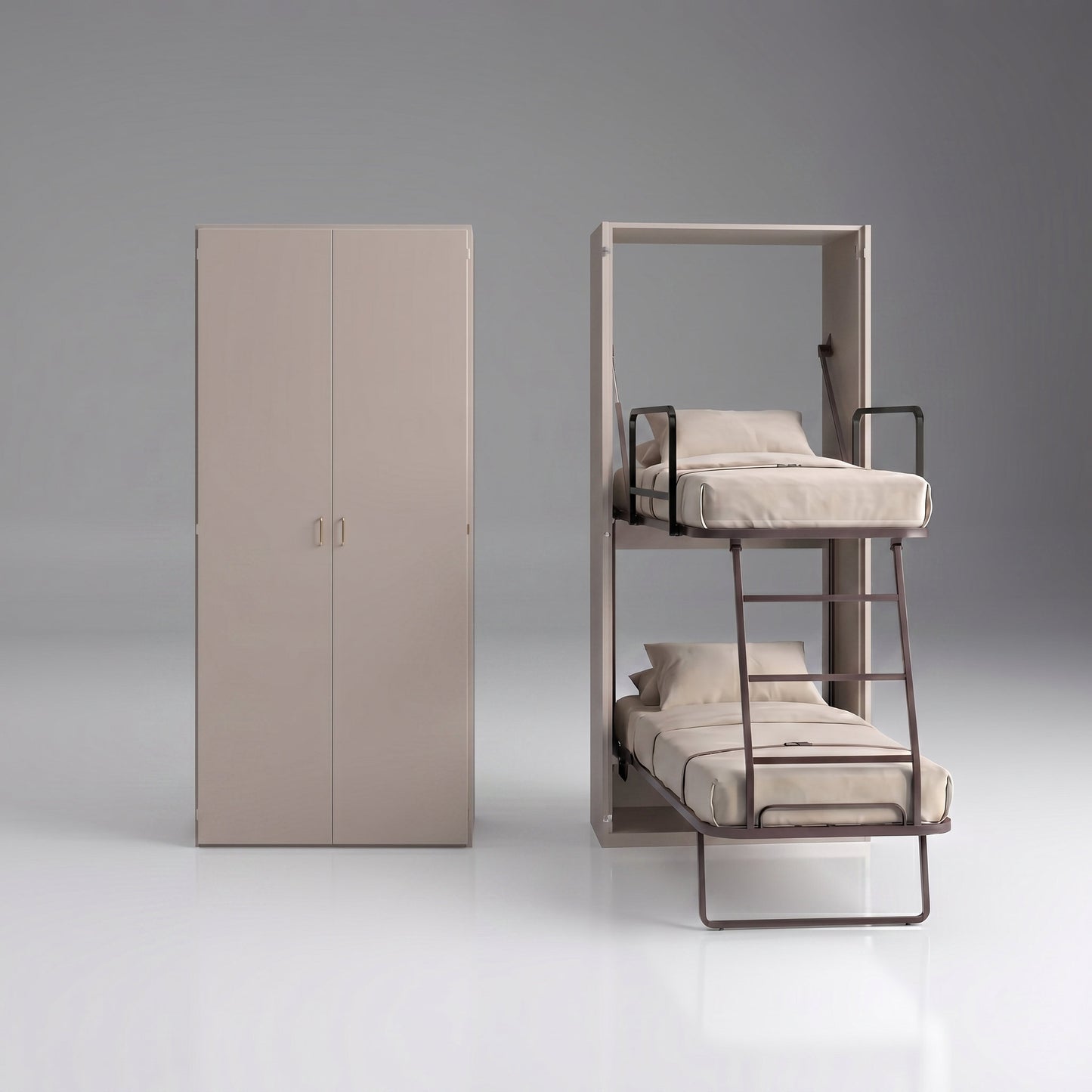 Compatto vertical bunk beds | Cotton