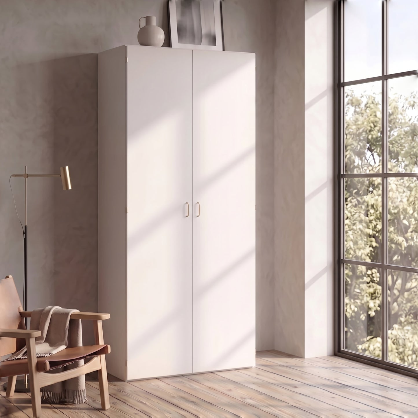 Compatto Vertical Bunk bed | Bianco Cera - White