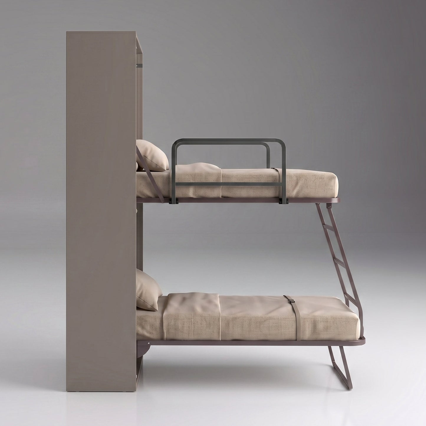 Compatto vertical bunk beds side view | Caffe