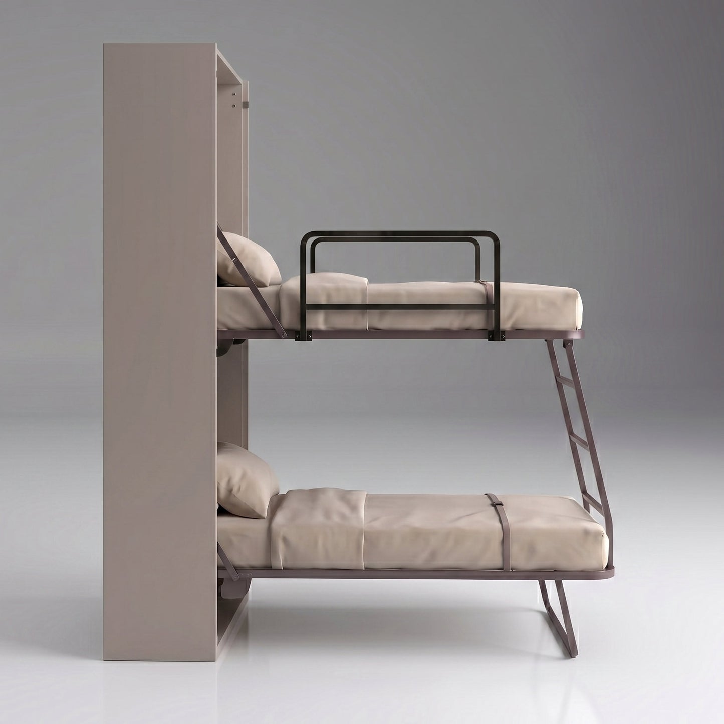 Compatto vertical bunk beds side view | Cotton