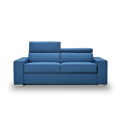 Dormire Italian Sofa bed - easy opening blue couch bed