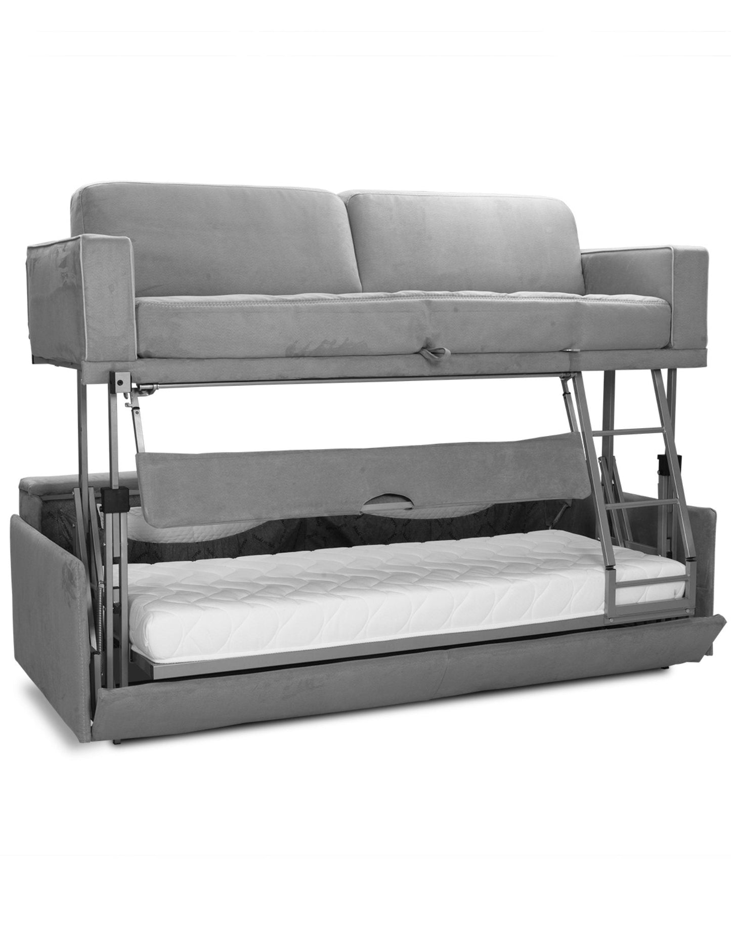 Dormire v2 from Italy - Bunk bed couch combination double decker sofa sleeps 2 adults