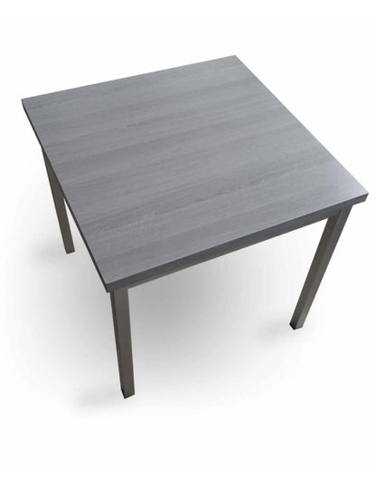 Echo-Grey-Wood-table-doubles-in-size - grey wood with silver legs