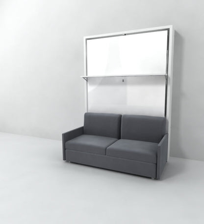 Expand-Furniture-Italian-Muprhy-Bed-over-Sofa-with-floating-shelf