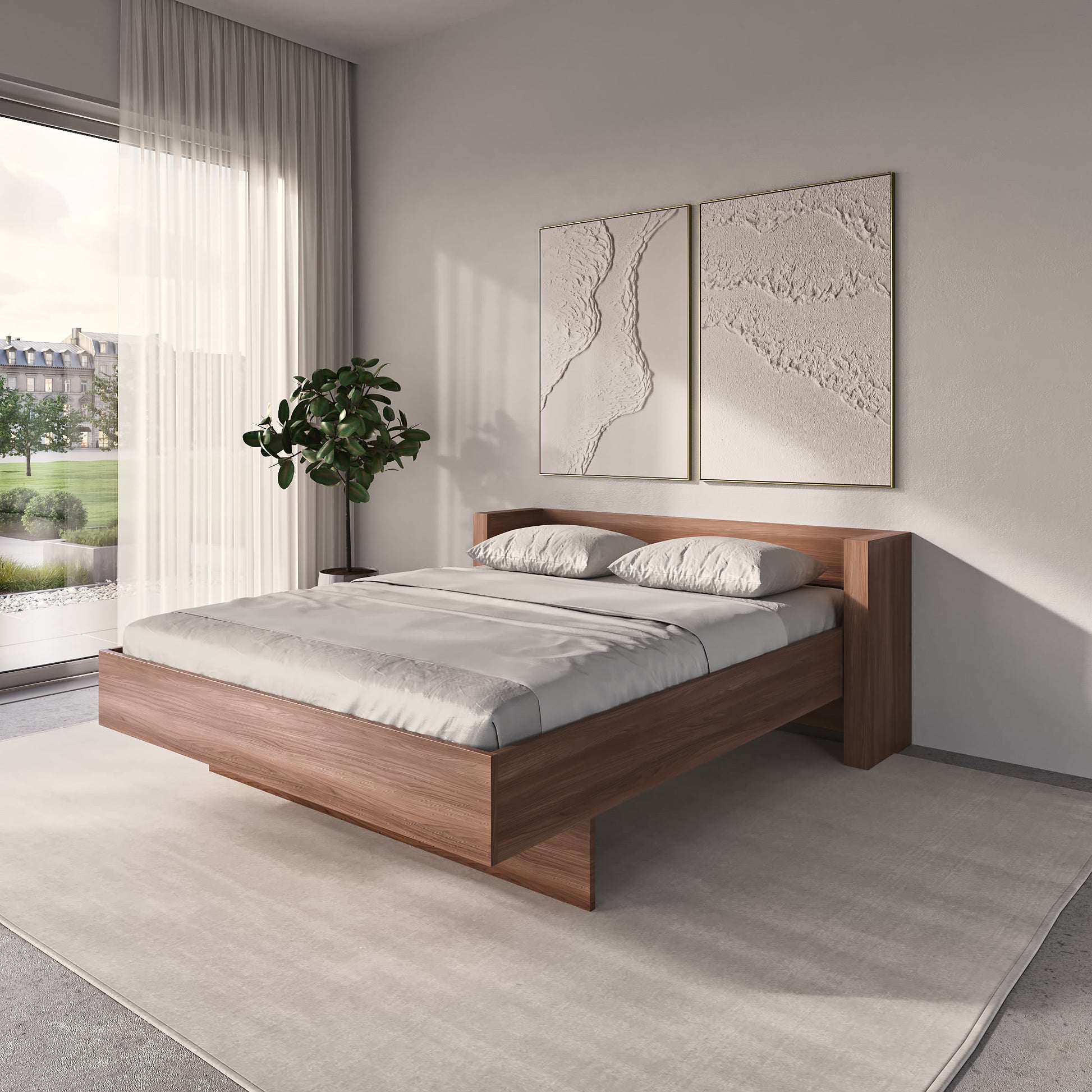 Expanse Murphy Bed - Cabinetless revolutionary lifting bed design - Expand Furniture