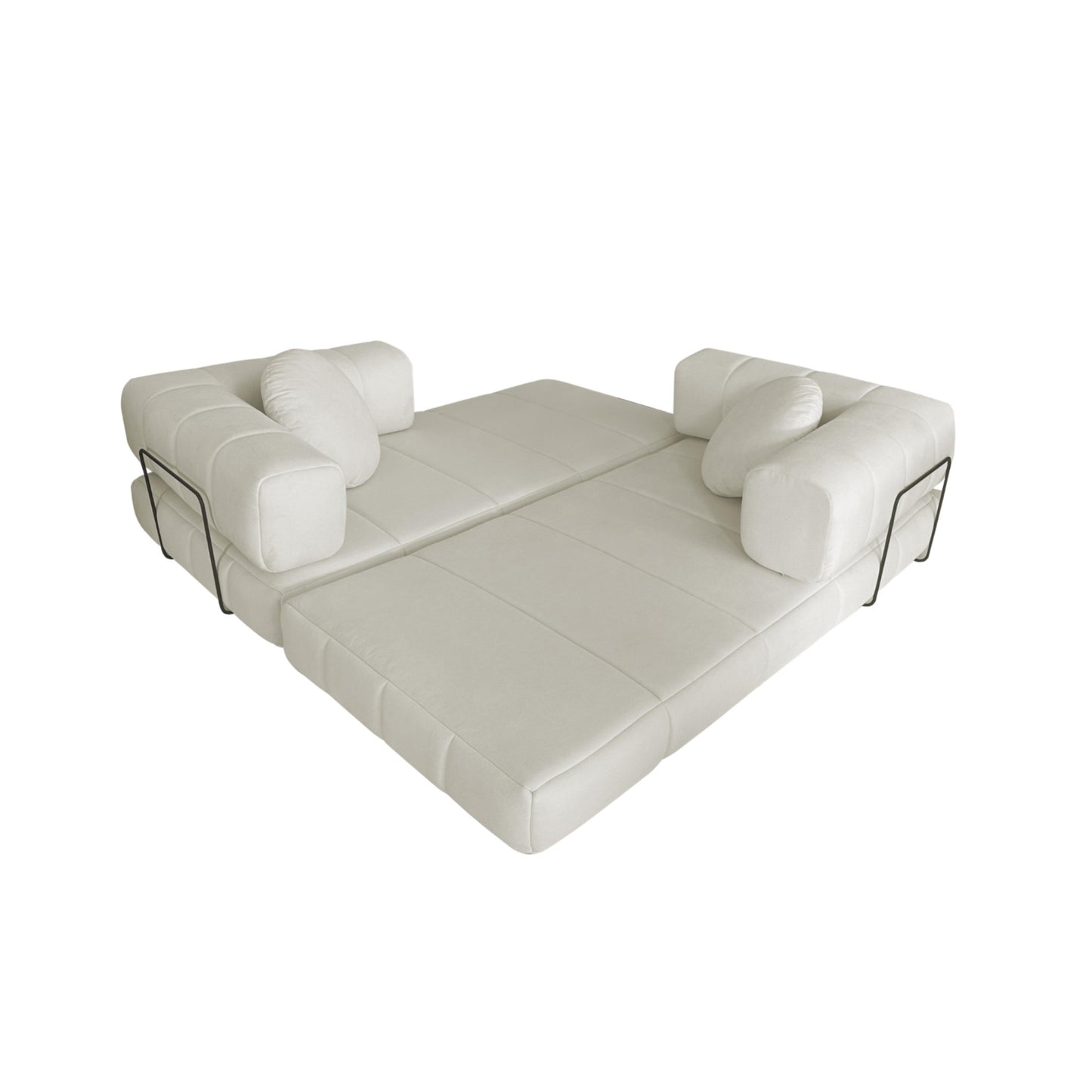 Flip Nest Sofa 8 - open in king sleeper mode