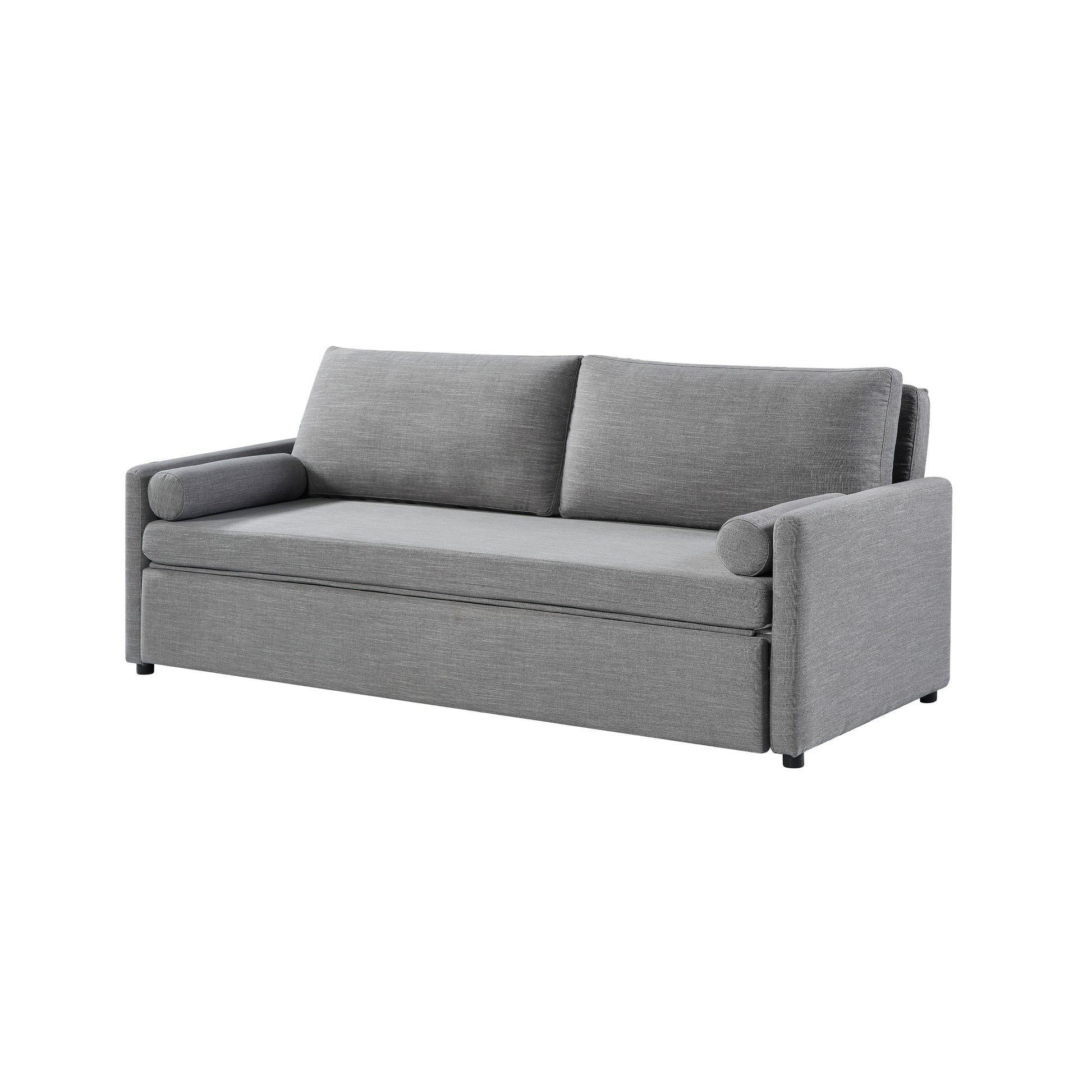 Harmony 2 - wide King size sofa bed with comfortable memory foam even sleep - New Iron Grey fabric