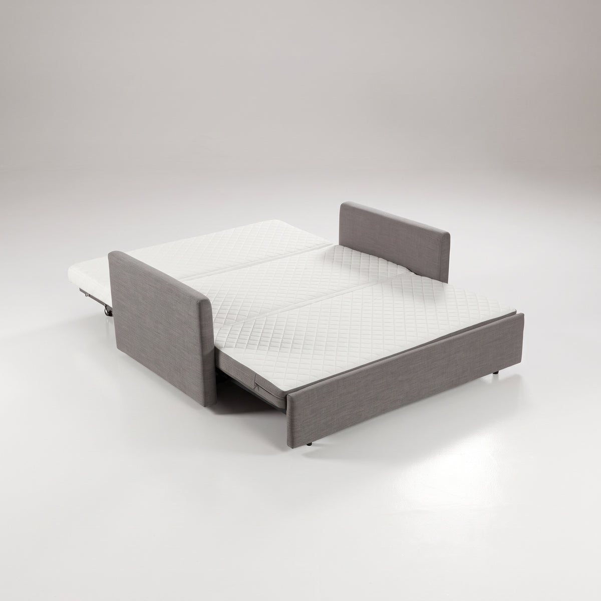 Harmony 2 - Queen size - Compact sofa bed with memory foam comfort - Iron grey