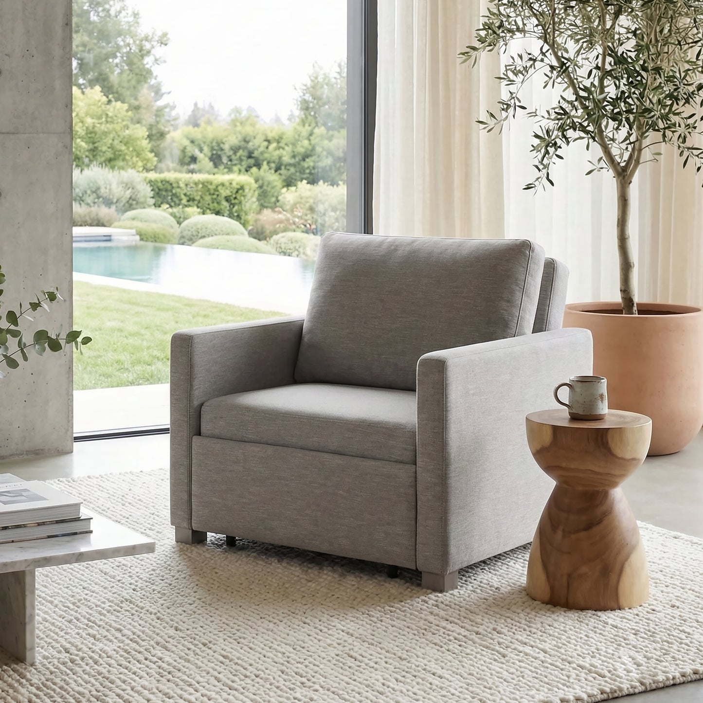 Harmony Compact space saving single - twin sofa bed