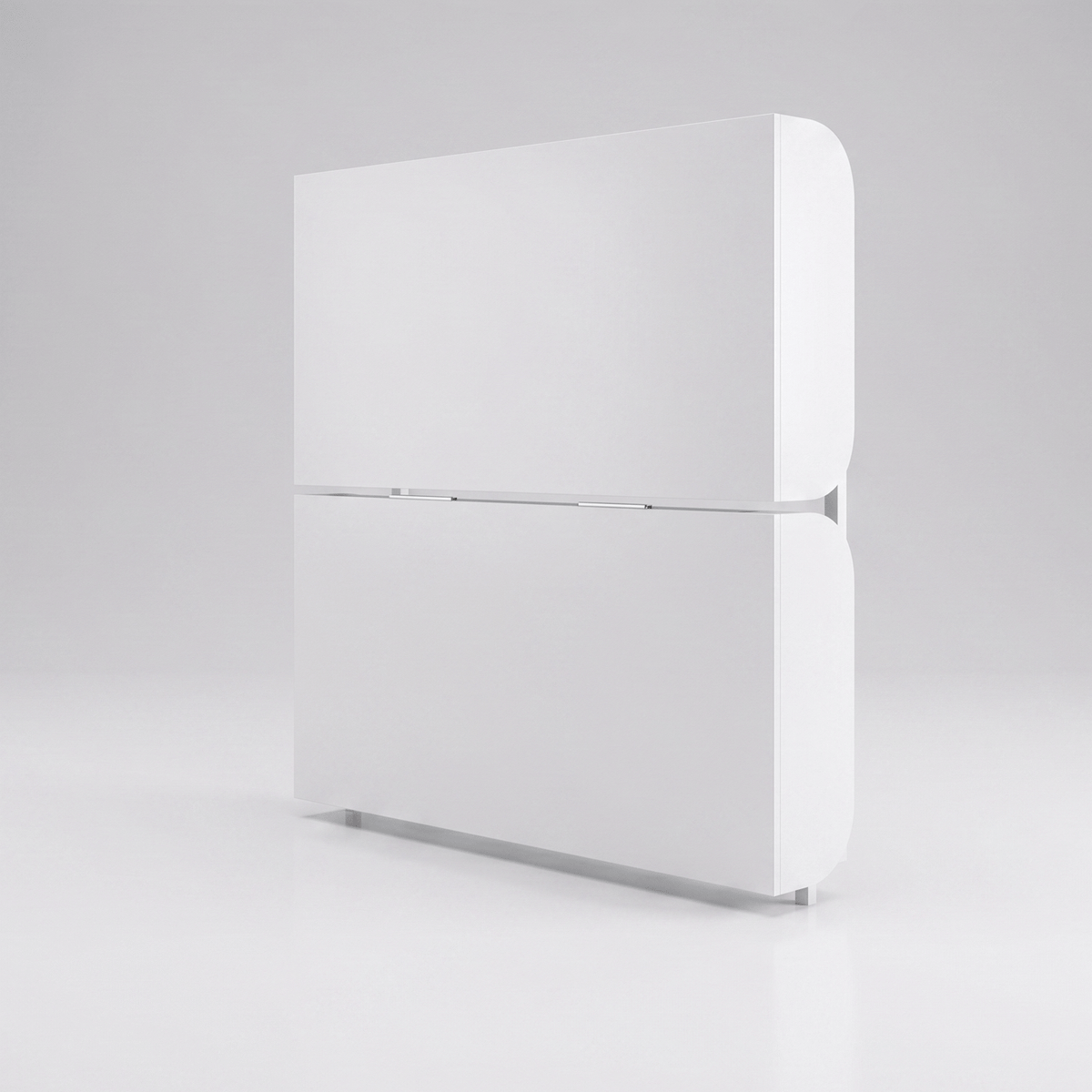 Hover bunks fold slim | Matte White