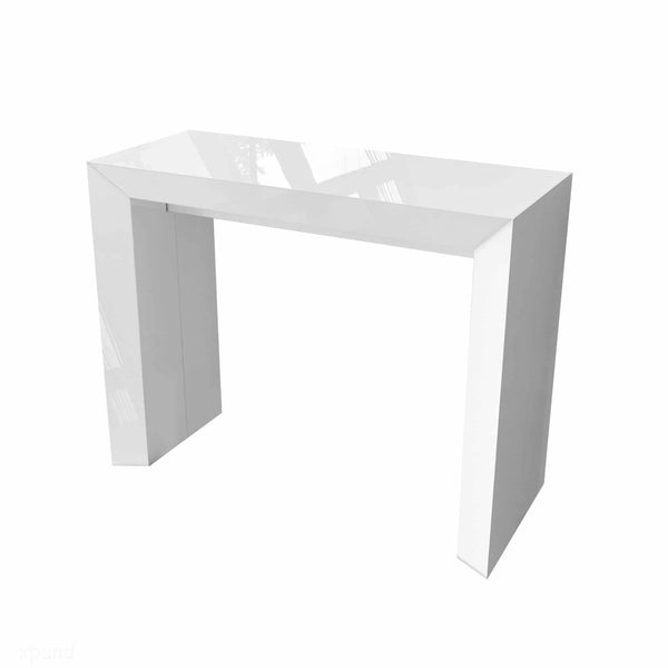 【ヤ取終了9/19】≪zyt2397ジ≫ expand furniture エクステンションテーブル Junior Giant 幅270cm/12人用ダイニングテーブル/コンソール/中古家具/宮城県仙台市 70806-10 Junior Giant - Console Extending Table Transformer seats 12