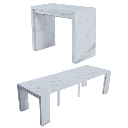 Junior Giant Extending Table in Marble