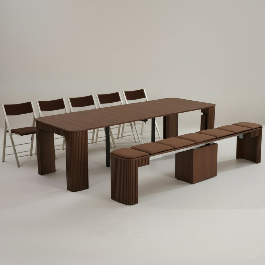 Ultimate Junior Curve - Extending Dining Set