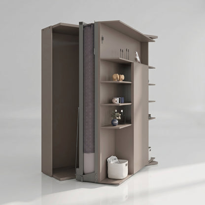LMG Rotating Murphy Bed with Sliding Table | Caffe